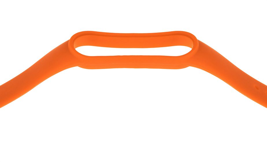 Pasek silikonowy do Xiaomi 5/6 - pomarańczowy – zdjęcie 2