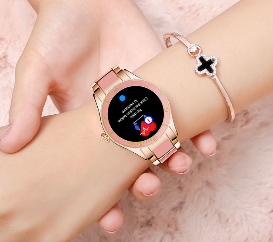 Smartwatch Damski Rubicon RNCE82 Różowy – zdjęcie 8