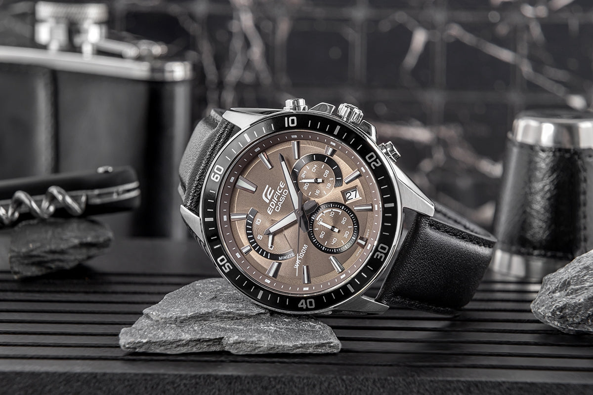 Zegarek Męski CASIO EDIFICE EFR-552L-5AVUEF + BOX – zdjęcie 5