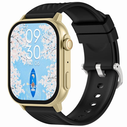 Smartwatch Gravity GT15-6 Czarny Pasek Silikonowy + Złota Bransoleta – zdjęcie 3