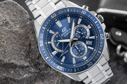 Zegarek Męski CASIO EDIFICE EFR-552D-2AVUEF + BOX – zdjęcie 4