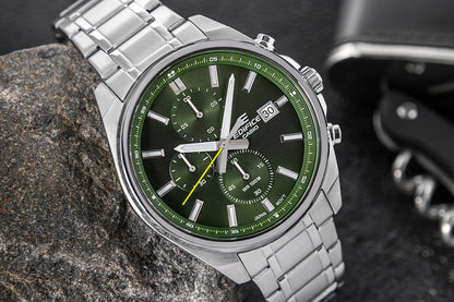 Zegarek Męski CASIO EDIFICE EFV-610D-3CVUEF + BOX – zdjęcie 4