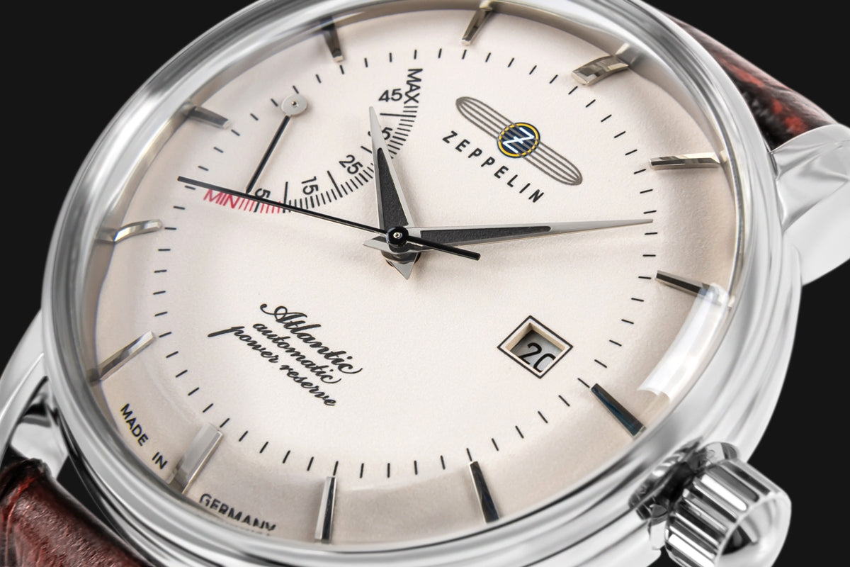 Zegarek Męski ZEPPELIN Atlantic Automatic Power Reserve  8462-5 + BOX – zdjęcie 4