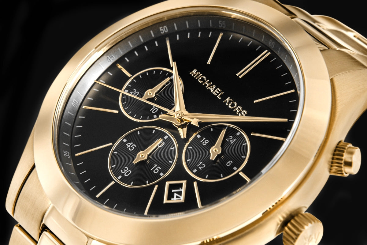 Zegarek Męski + Etui na karty MICHAEL KORS MK1076SET + BOX – zdjęcie 4