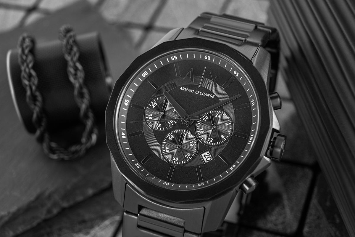 Zegarek Męski + Bransoleta ARMANI EXCHANGE AX7163SET + BOX – zdjęcie 4