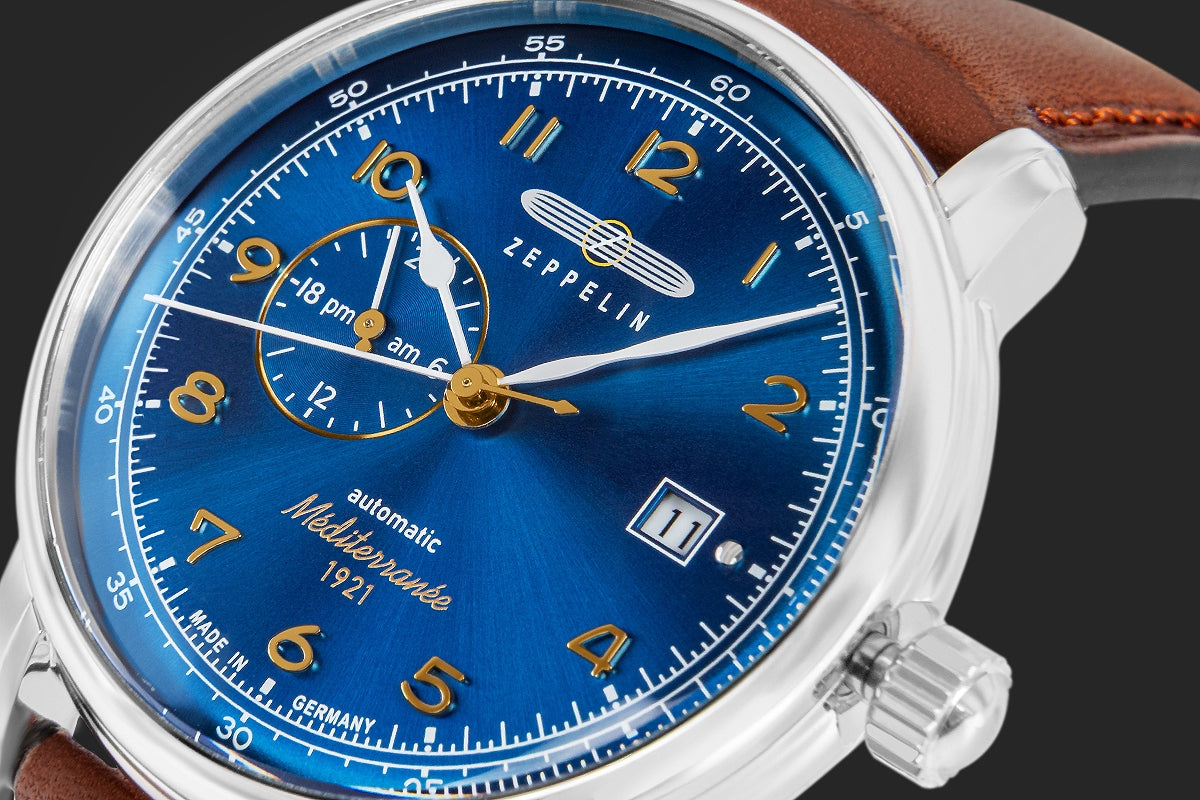 Zegarek Męski ZEPPELIN Méditerranée Automatic 9668-3 + BOX – zdjęcie 4