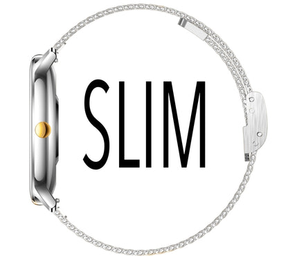 Smartwatch Damski RUBICON RNBE66 Silver SMARUB123 – zdjęcie 4