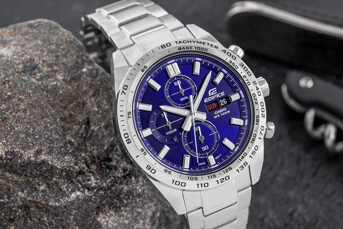 Zegarek Męski CASIO EDIFICE EFR-574D-2AVUEF + BOX – zdjęcie 4