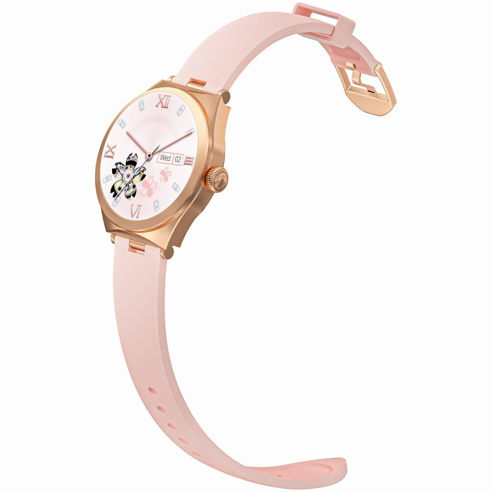 Smartwatch Gravity Różowe Złoto Różowy GT25-2 – zdjęcie 4