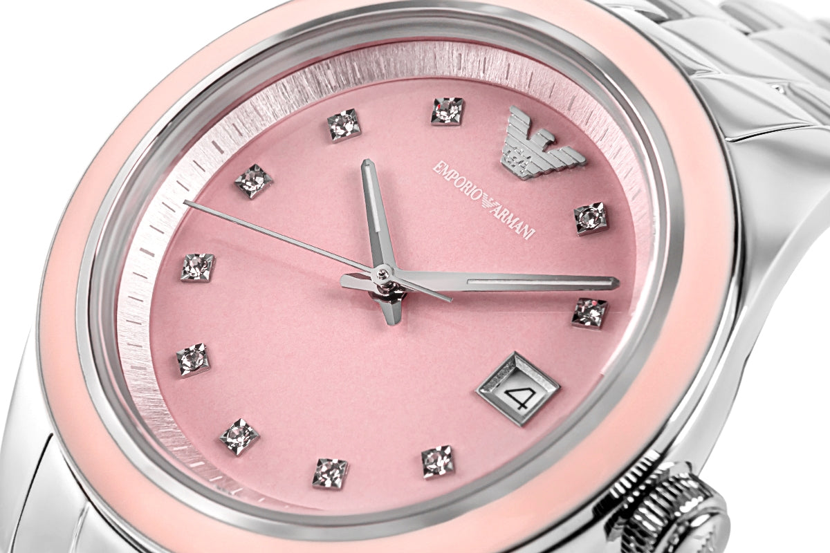Zegarek Damski EMPORIO ARMANI Leo AR11546 + BOX – zdjęcie 4