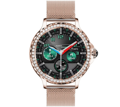 Smartwatch Damski Rubicon RNCF19-1 Różowe Złoto  Bransoleta + Pasek – zdjęcie 4