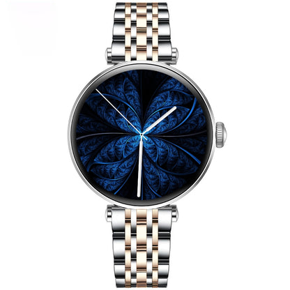 Smartwatch Gravity Srebrno Różowe Złoto Czarny 2 Paski GT26-5 – zdjęcie 4