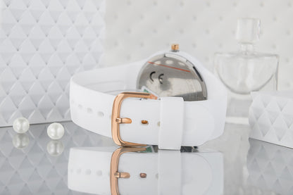 Zegarek Damski Skmei 1747WT + BOX – zdjęcie 5