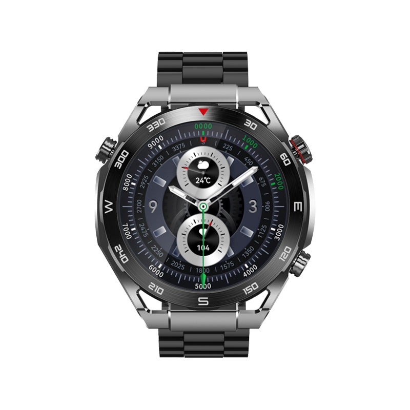 Smartwatch VELTORI VT100-1 + Czarny Pasek Silikonowy + Czarny Eko Skóra – zdjęcie 4