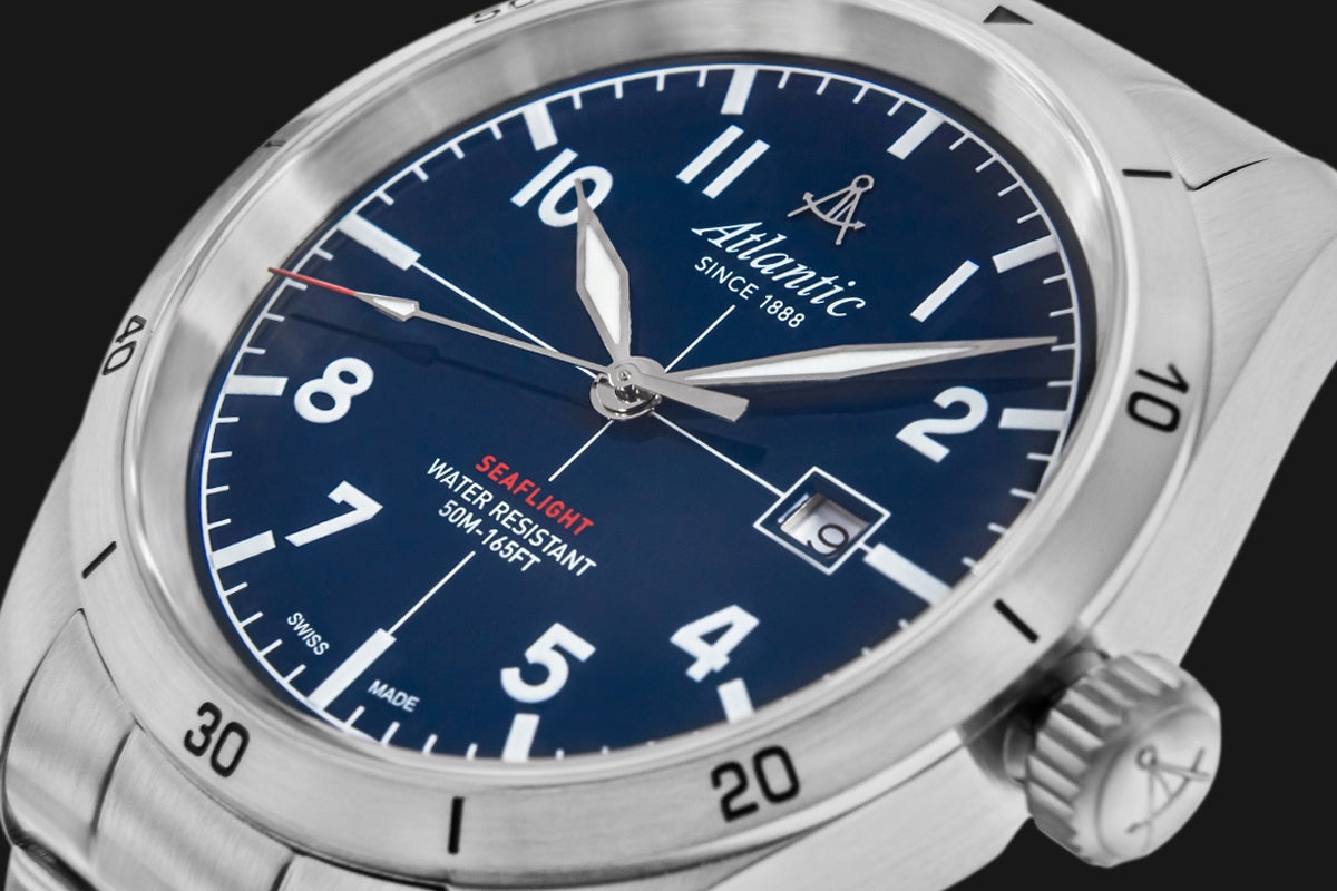 Zegarek Męski Atlantic Seaflight 70356.41.55 + BOX – zdjęcie 4