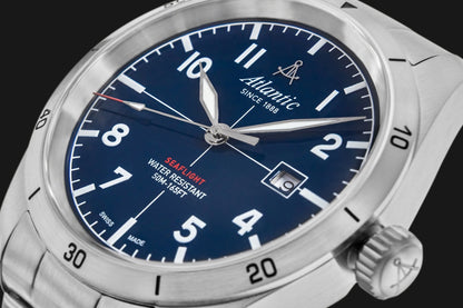 Zegarek Męski Atlantic Seaflight 70356.41.55 + BOX – zdjęcie 4