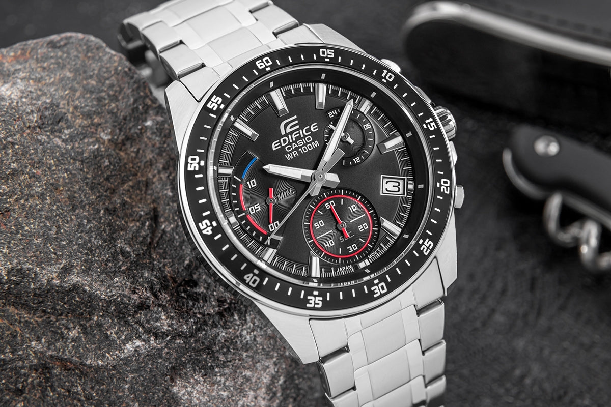 Zegarek Męski CASIO EDIFICE EFV-540D-1AVUEF + BOX – zdjęcie 4
