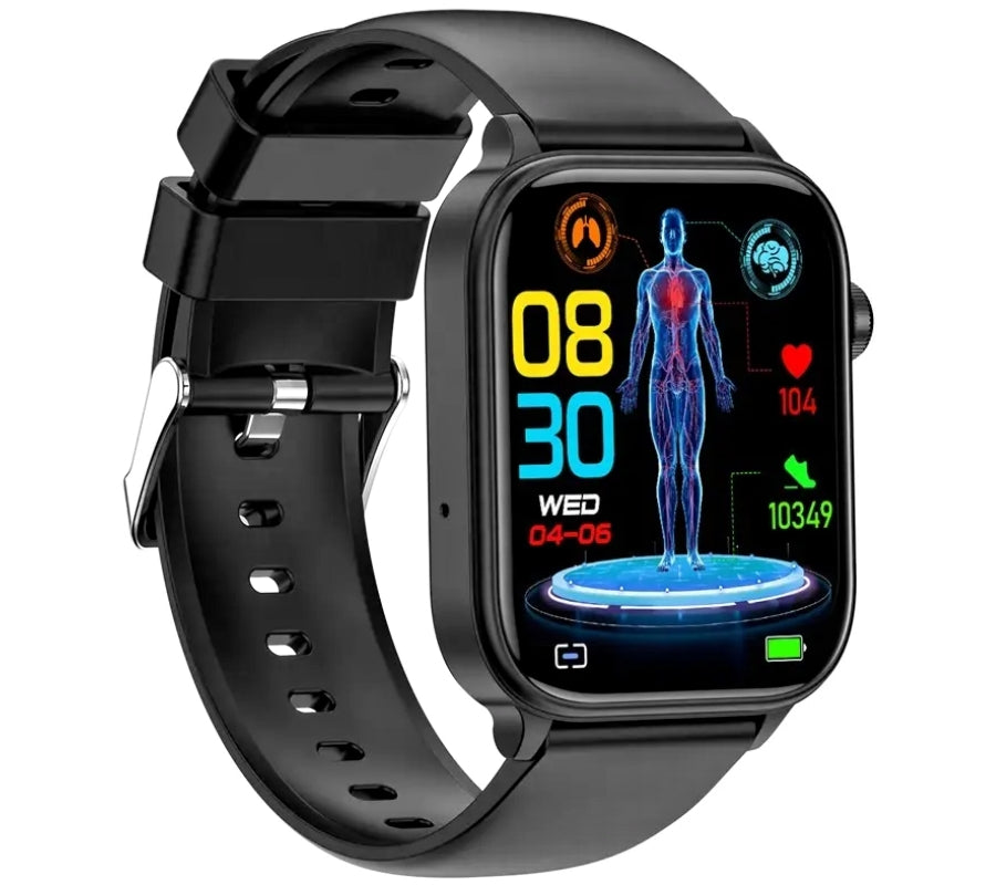 Smartwatch Męski Rubicon RNCF33 BLACK + Pasek Granatowy – zdjęcie 5