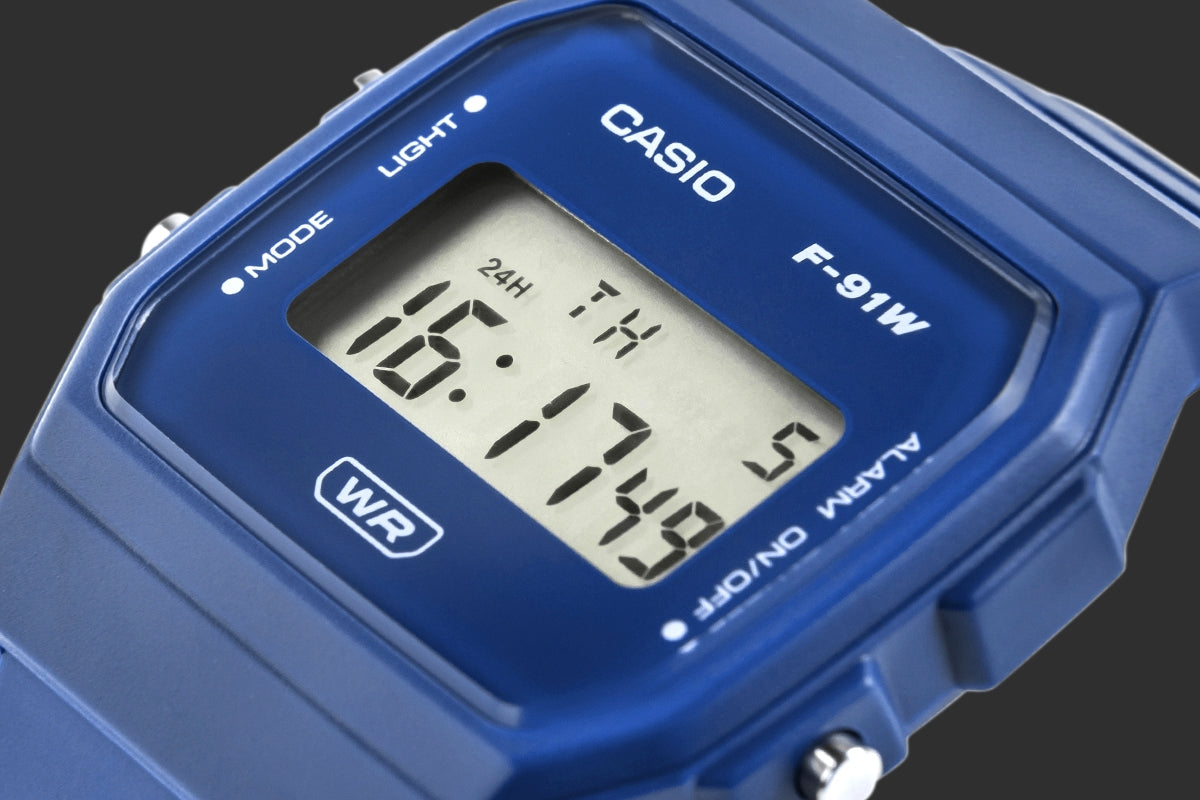 Zegarek CASIO Unisex F-91WB-2A1EF + BOX – zdjęcie 4
