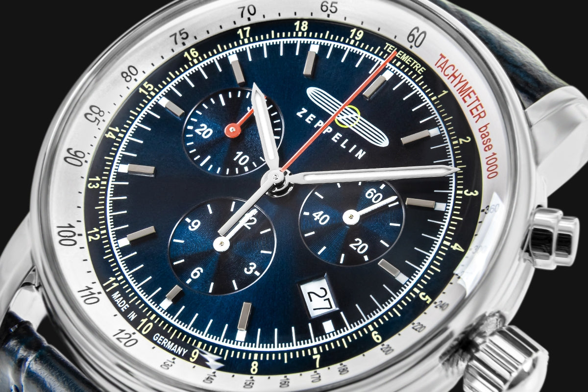 Zegarek Męski ZEPPELIN LZ14 Marine Chronograph 8888-3 + BOX – zdjęcie 4