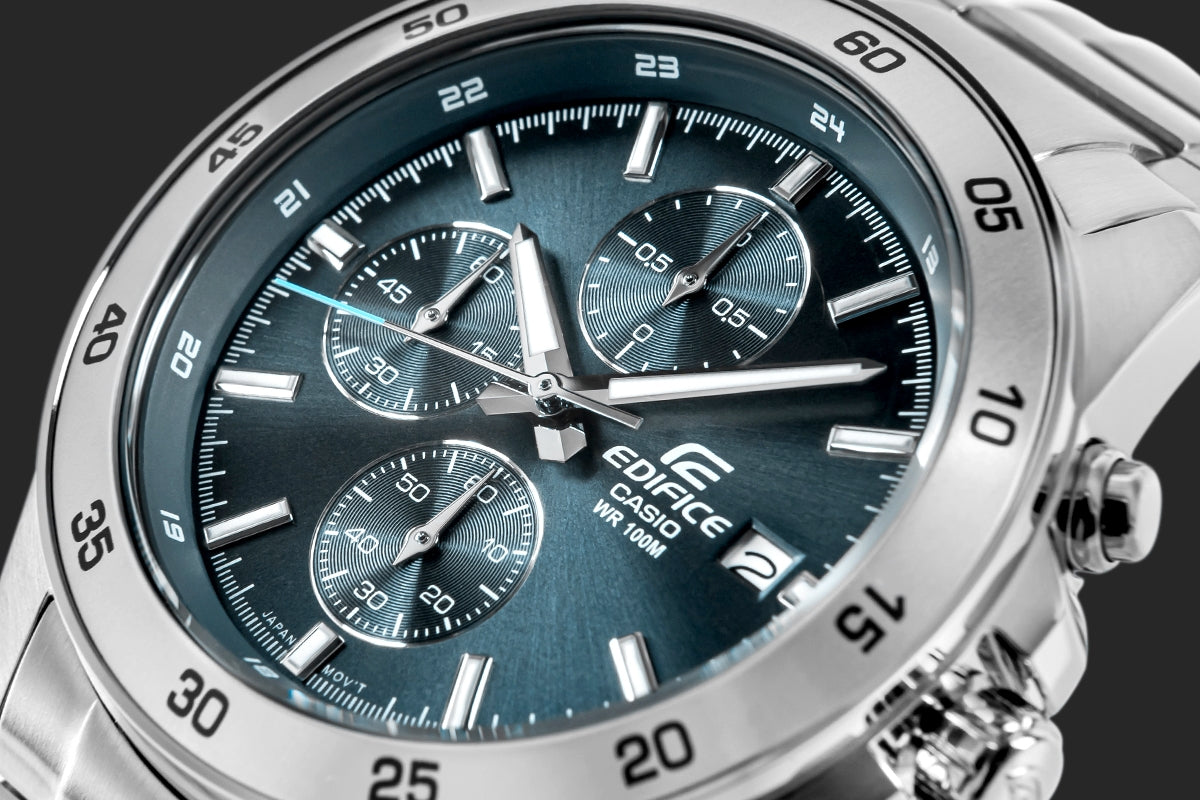 Zegarek Męski CASIO EDIFICE EFR-526D-2AVUEF + B0X – zdjęcie 4