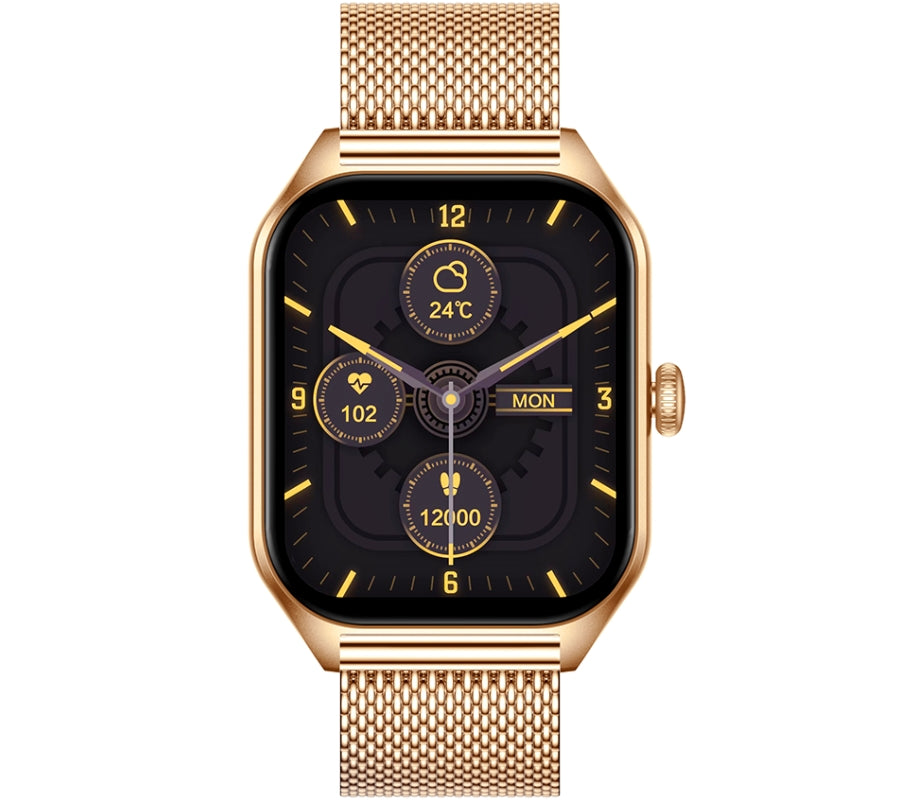 Smartwatch Damski Rubicon RNCF03-5 Różowe złoto Bransoleta + Pasek – zdjęcie 4