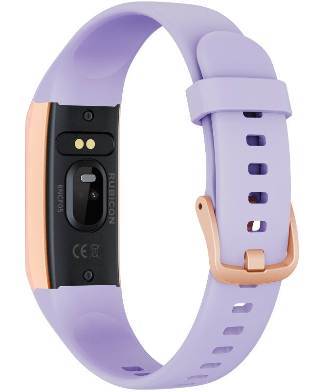 Smartband Damski RUBICON RNCF05 Rose Gold/Berry SMARUB214 – zdjęcie 4