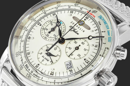 Zegarek Męski ZEPPELIN 100 Jahre Chronograph 8680M-3 + BOX – zdjęcie 3