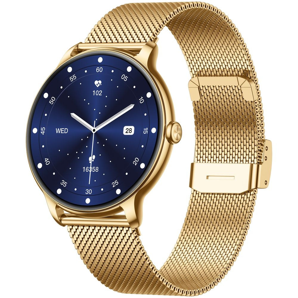 Smartwatch Gravity Złoty Pasek + Bransoleta GT31-1 – zdjęcie 4