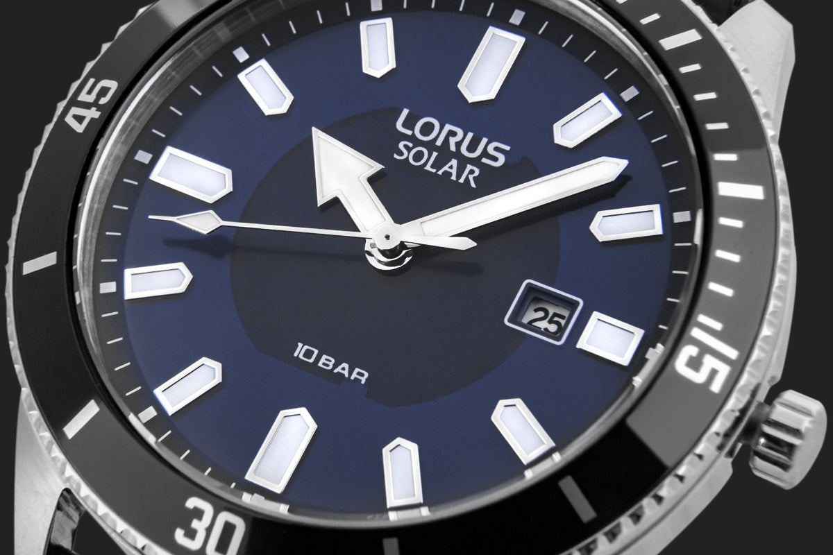 Zegarek Męski LORUS Solar RX317AX9 + BOX – zdjęcie 4