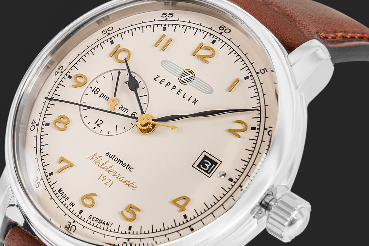 Zegarek Męski ZEPPELIN Méditerranée Automatic 9668-5 + BOX – zdjęcie 3
