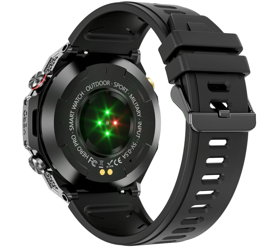 Smartwatch Męski Rubicon RNCF37-1 GPS BLACK – zdjęcie 4