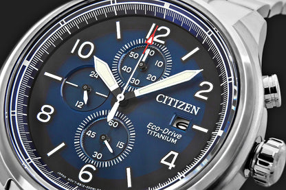 Zegarek Męski CITIZEN Super Titanium Eco-Drive CA0810-88L + BOX – zdjęcie 4