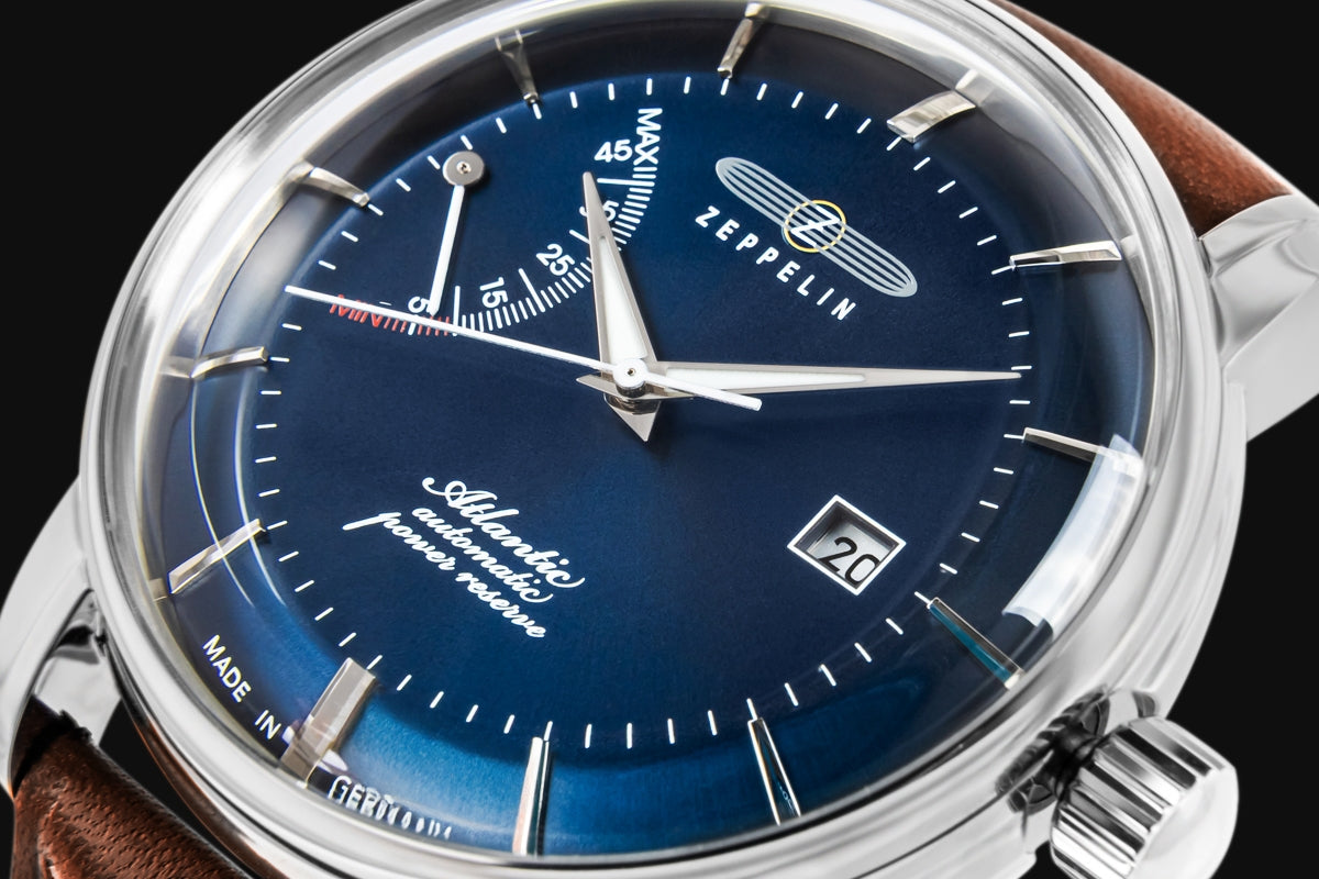 Zegarek Męski ZEPPELIN Atlantic Automatic Power Reserve  8462-3 + BOX – zdjęcie 4
