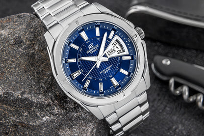 Zegarek Męski CASIO EDIFICE EF-129D-2AVEF + BOX – zdjęcie 4