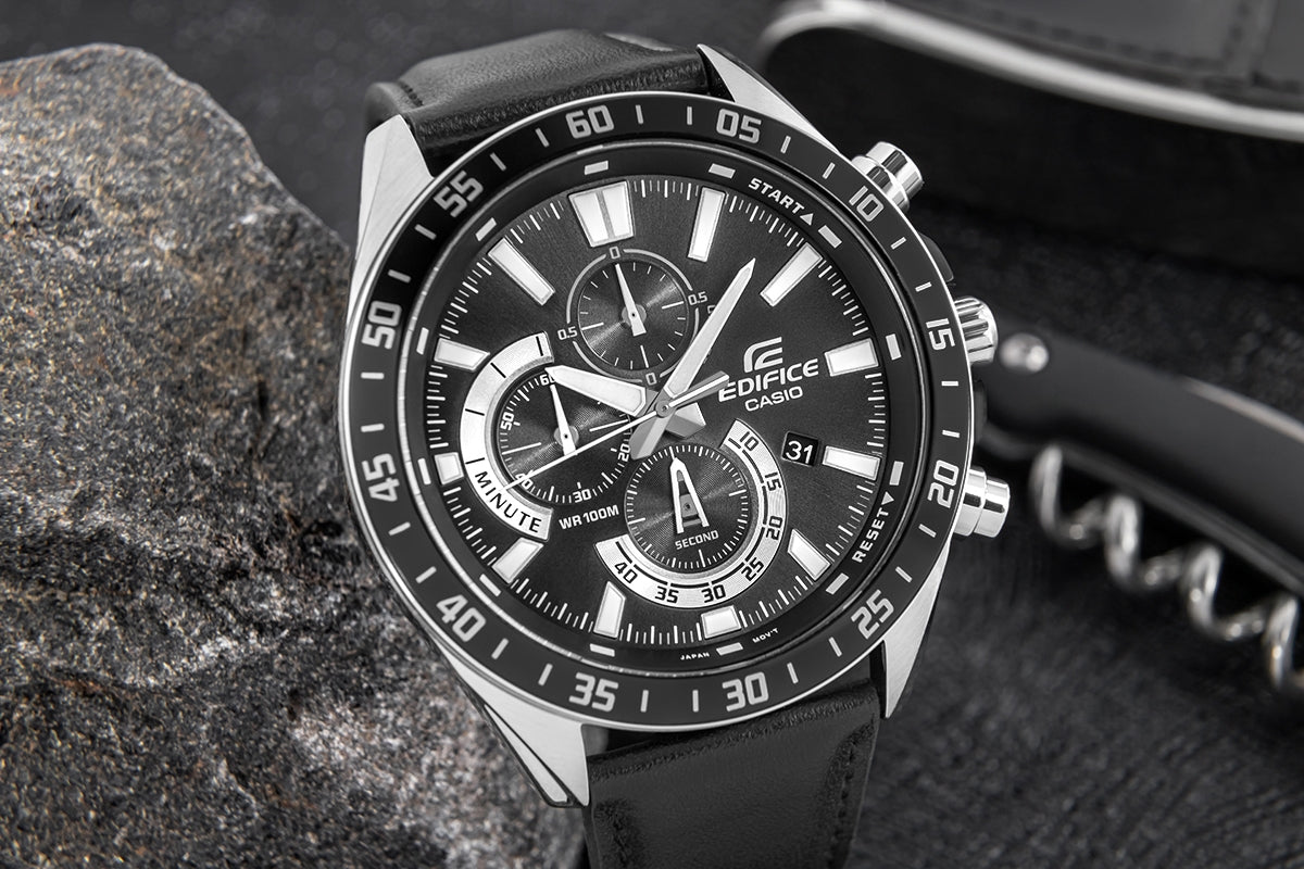 Zegarek Męski CASIO EDIFICE EFV-620L-1AVUEF + BOX – zdjęcie 4