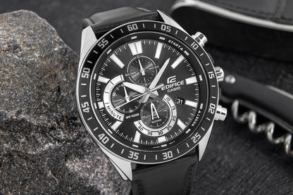 Zegarek Męski CASIO EDIFICE EFV-620L-1AVUEF + BOX – zdjęcie 4
