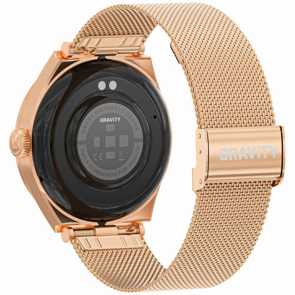 Smartwatch Gravity Różowe Złoto GT25-1 – zdjęcie 4