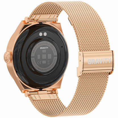 Smartwatch Gravity Różowe Złoto GT25-1 – zdjęcie 4