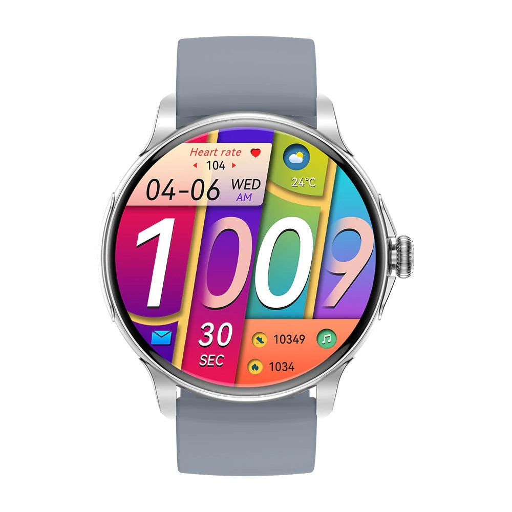 Smartwatch Damski Rubicon RNCF35 SILVER Bransoleta + Pasek – zdjęcie 4