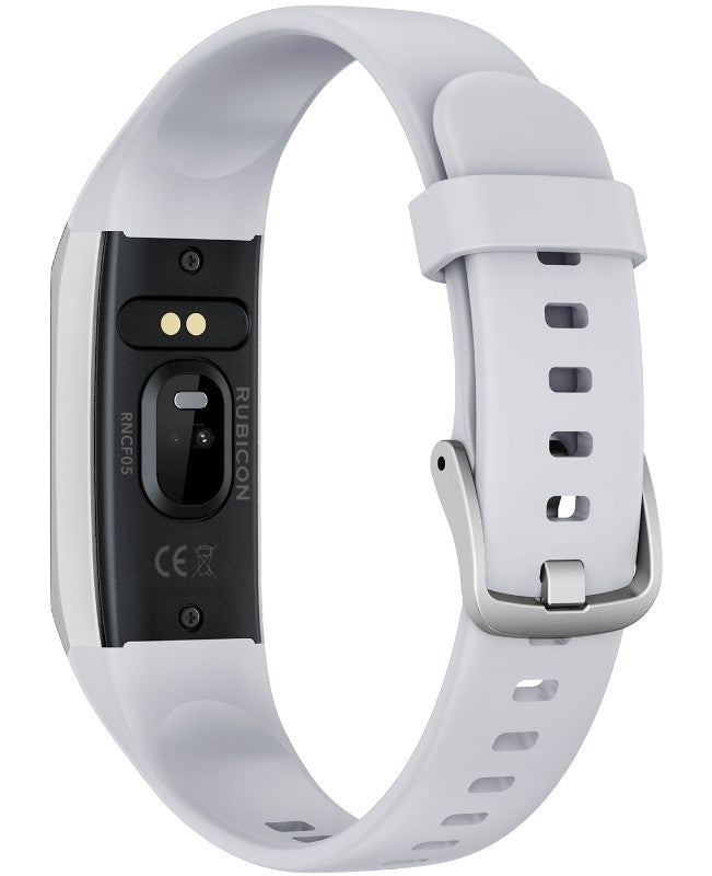 Smartband Damski RUBICON RNCF05 Silver/Grey SMARUB213 – zdjęcie 4