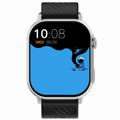 Smartwatch Gravity GT15-9 Czarny Pasek Silikonowy + Srebrna Bransoleta – zdjęcie 4