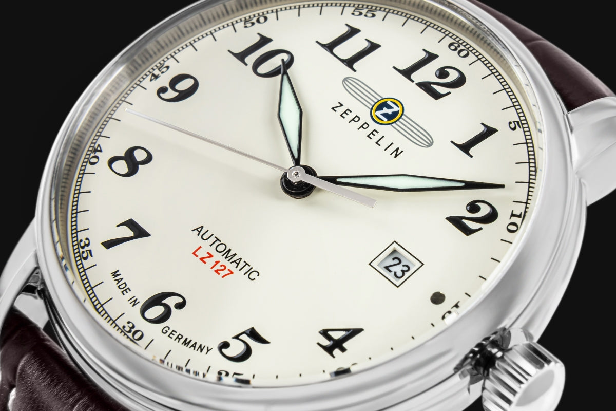Zegarek Męski ZEPPELIN Automatic LZ 127 7656-5 + BOX – zdjęcie 4