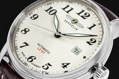 Zegarek Męski ZEPPELIN Automatic LZ 127 7656-5 + BOX – zdjęcie 4