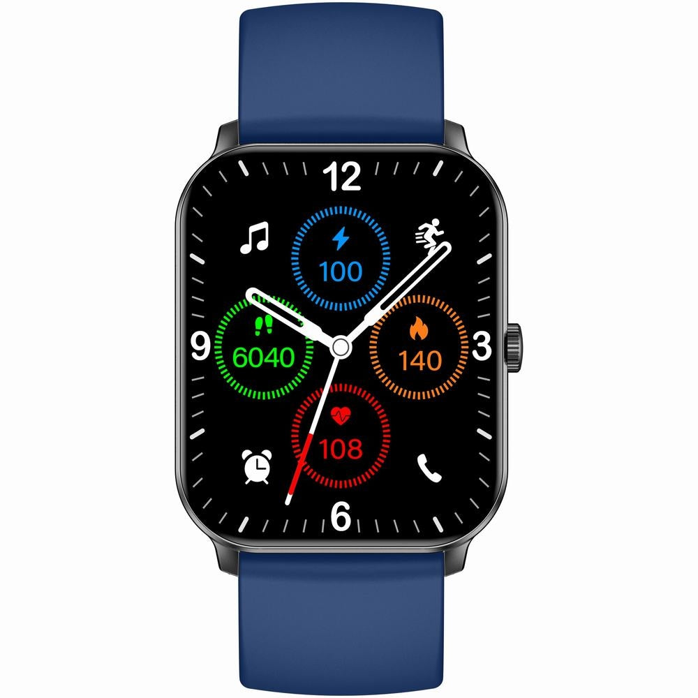 Smartwatch Gravity Czarny Niebieski GT36-6 – zdjęcie 4
