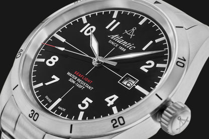 Zegarek Męski Atlantic Seaflight 70356.41.65 + BOX – zdjęcie 4