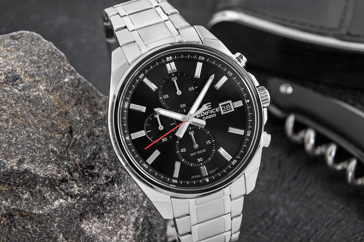 Zegarek Męski CASIO EDIFICE EFV-610D-1AVUEF + BOX – zdjęcie 4