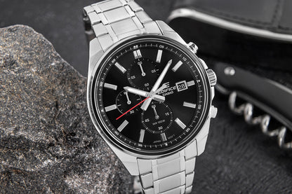 Zegarek Męski CASIO EDIFICE EFV-610D-1AVUEF + BOX – zdjęcie 4