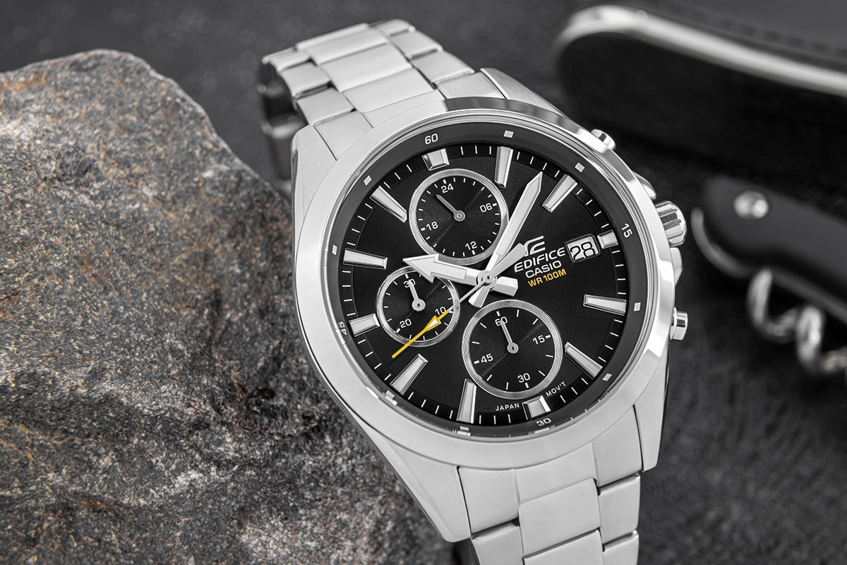 Zegarek Męski CASIO EDIFICE EFV-560D-1AVUEF + BOX – zdjęcie 4