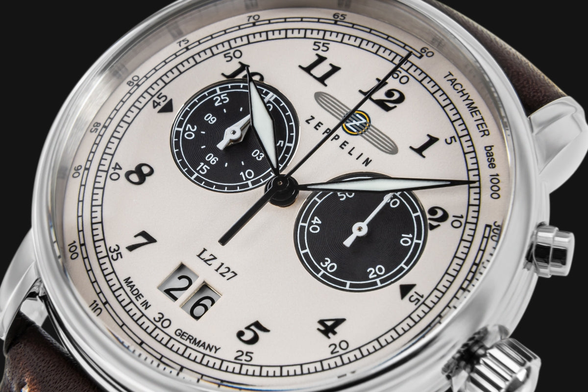 Zegarek Męski ZEPPELIN Graf Chronograph LZ 127 + BOX – zdjęcie 4